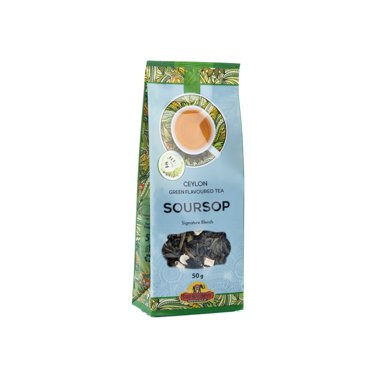 Zaļā tēja ar krēmābolu SOURSOP, 50g