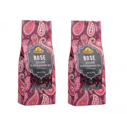 1+1 Black tea with rose petals ROSE, 50g