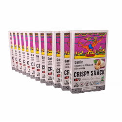 SET OF 12:  Wheat crispbreads  WITH GARLIC, 60g